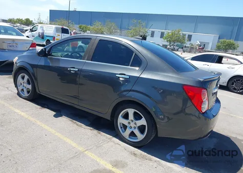 2016 Chevrolet Sonic Ltz Auto из США, поврежденный, VIN 1G1JE5SB6G4140874